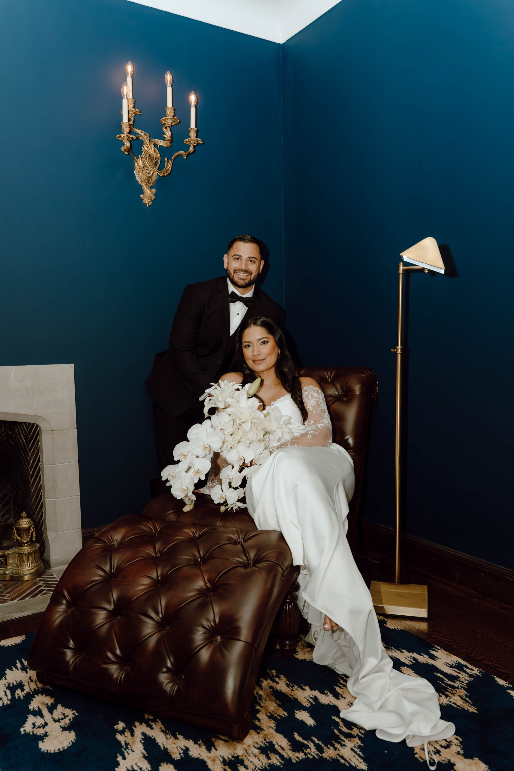 Naomi and Jorey's wedding at the Daxton Hotel in Birmingham, Michigan. With Bridal portraits at the Rose estate